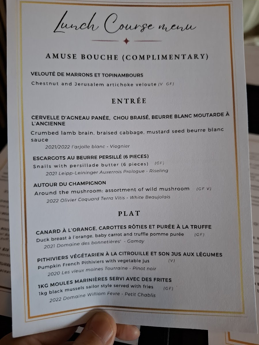 Menu Le Petit Chef - French Restaurant-10