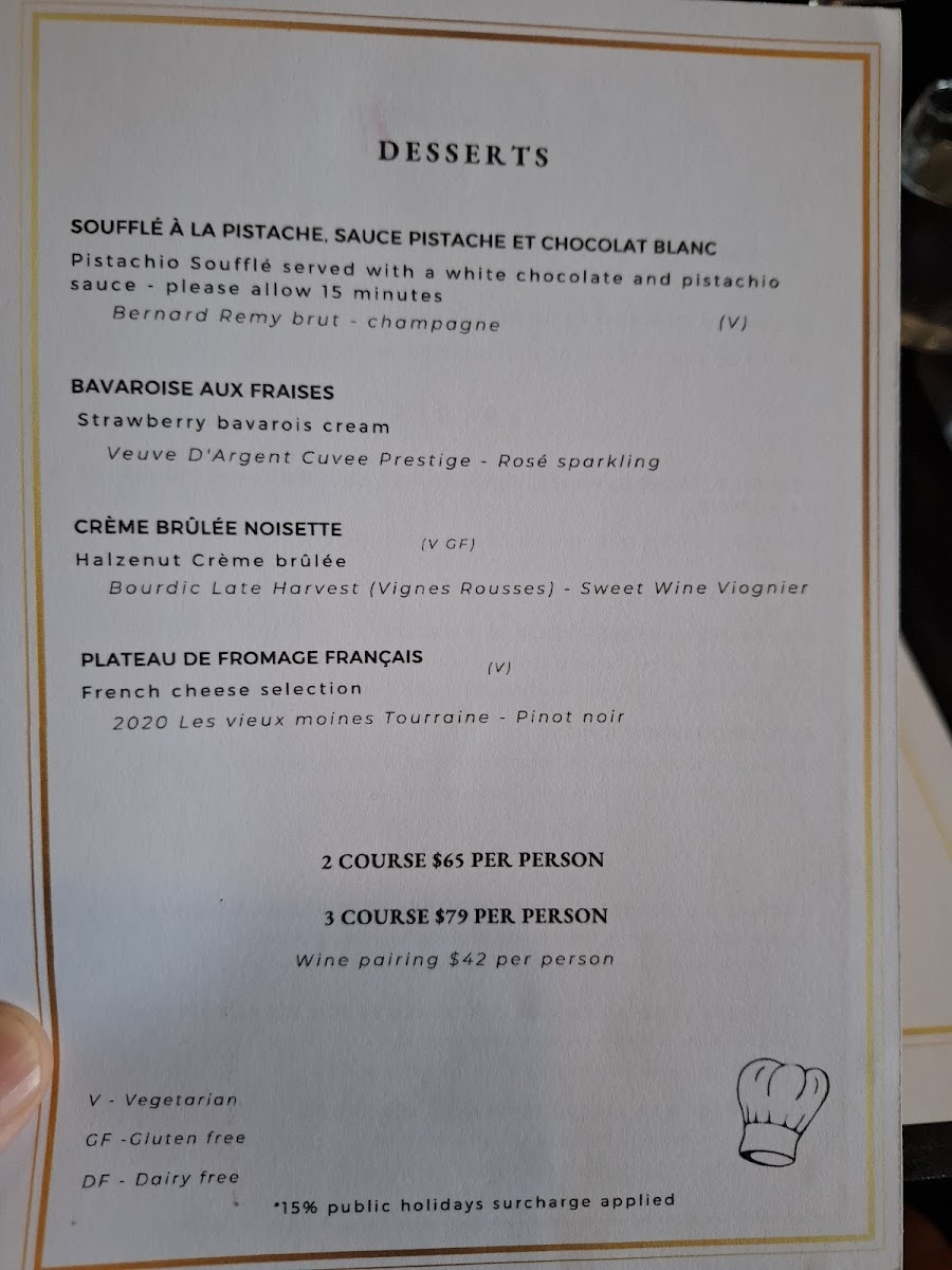 Menu Le Petit Chef - French Restaurant-7